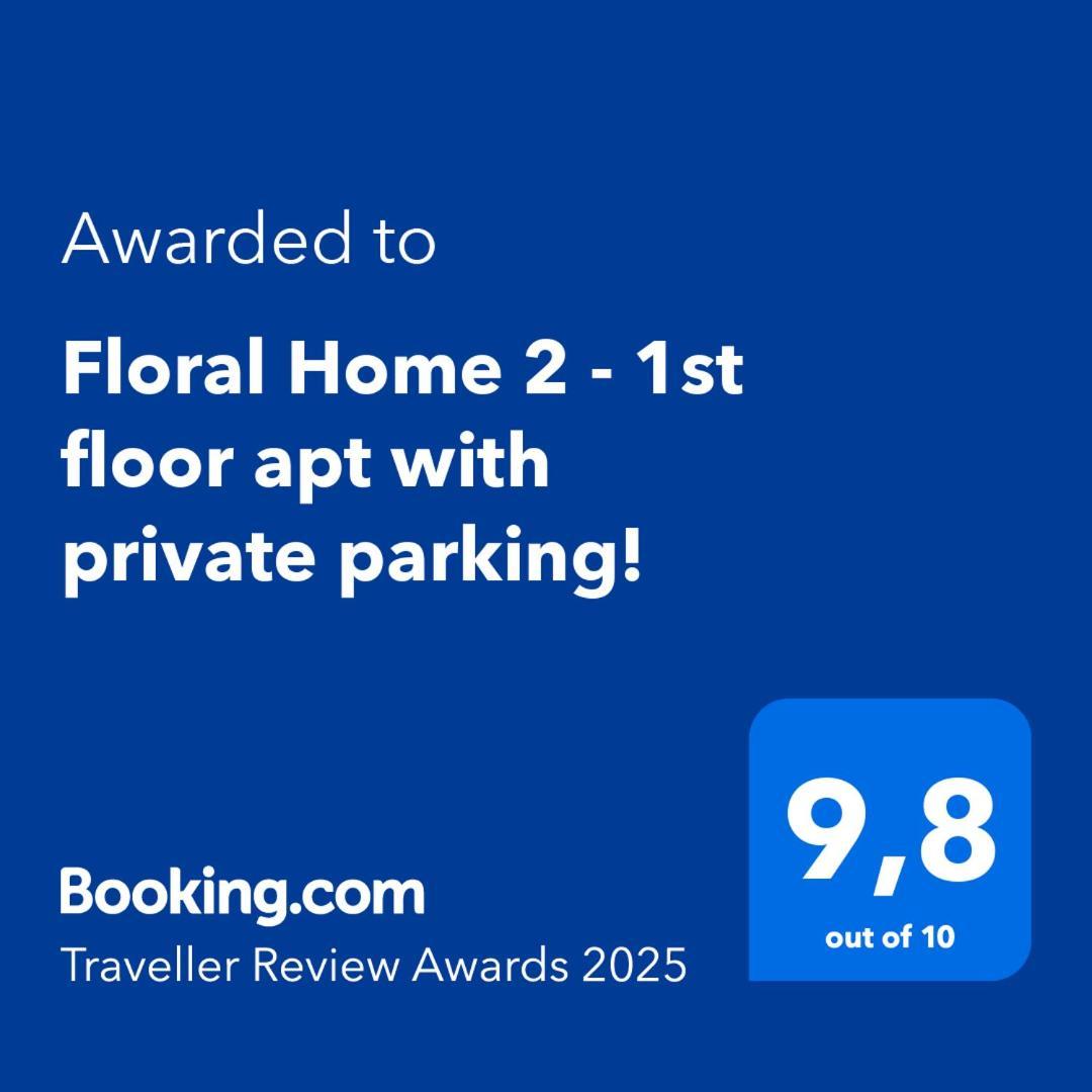 Floral Home 2 - 1St Floor Apt With Private Parking! Athen Eksteriør billede